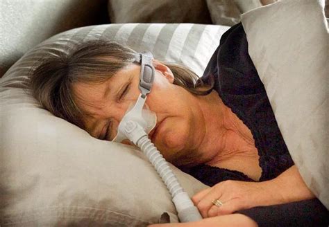 Image result for Person Using CPAP