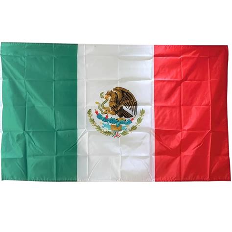 Mexico Flag 90X150cm Hanging Printed Red White Green Mex Mx Mexican ...