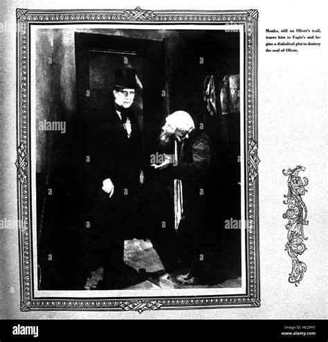 OLIVER TWIST, from left: Carl Stockdale, Lon Chaney Sr, 1922 Stock ...