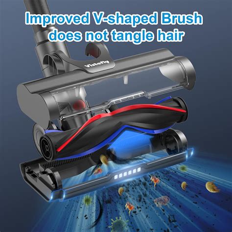 Buy Vistefly V15 Cordless Vacuum Cleaner, 5-in-1 Stick Vacuum 500W ...