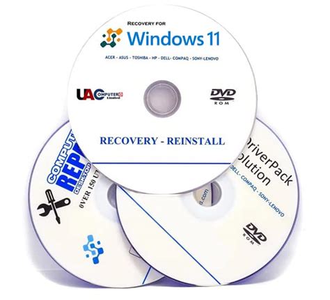 Buy Recovery DVD CD Bundle for Windows 11 Professional and Home ...