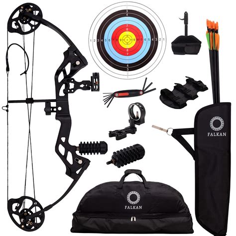 Falkan Youth Bow and Arrow Set 26" Axle to Axle | Right Hand Bow and ...