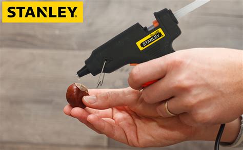 STANLEY 69-028B High Temperature Corded Glue Gun (Black,7mm) : Amazon ...