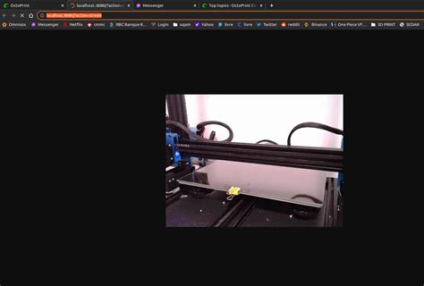 Setting USB Camera OctoPrint 的图像结果