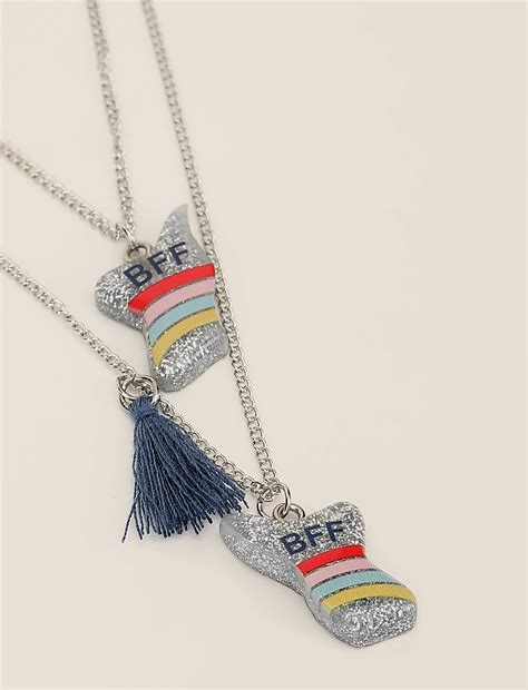 Buy Girls Pack of 2 Neck Piece at Marks & Spencer