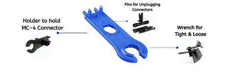 Kenbrook Solar MC-4 Spanner Wrench Tool for Connect & Disconnect Solar ...