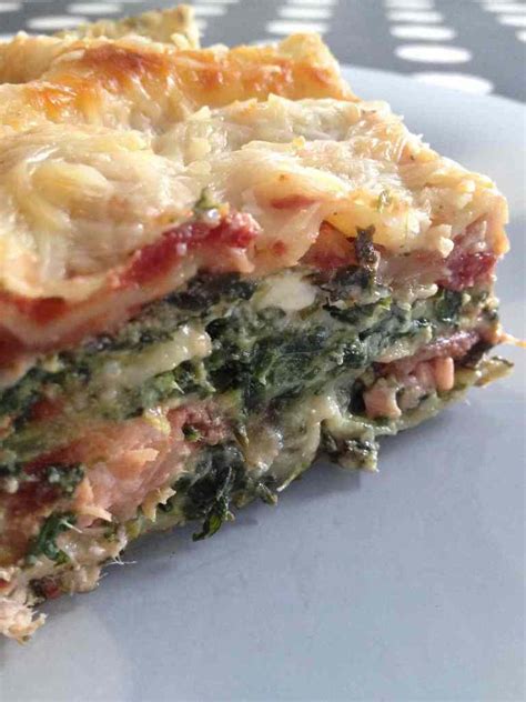 Lasagnes épinard, ricotta et saumon   Rachel cuisine