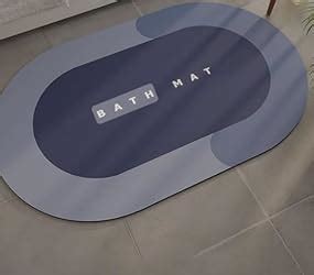 Buy PRIMESKY® Bathroom mat Water Absorbing Mat for Bathroom Quick Dry ...