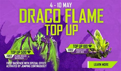 Free Fire Draco Flame top up event: How to get free legendary loot ...