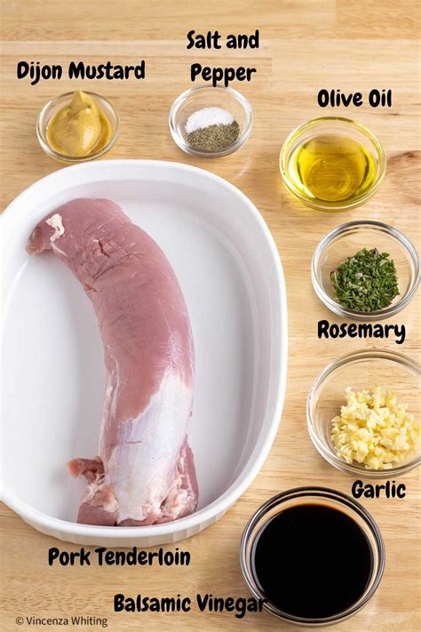 Rosemary balsamic pork tenderloin marinade recipe – Artofit