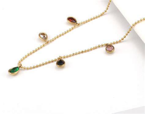 Just Lil Things Artifical Gold Necklace jltn0798