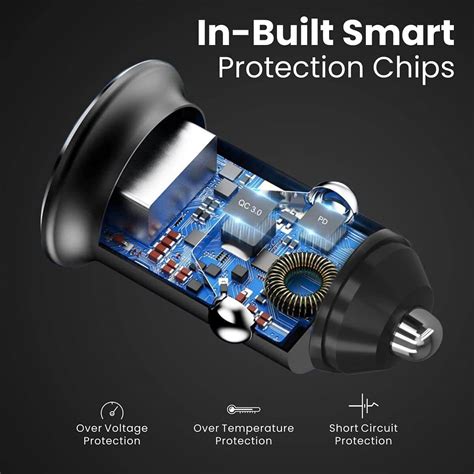 Powerful Portronics Car Charger (Dual Output Ports)