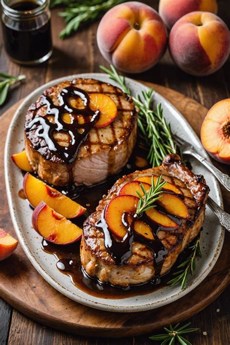 Peach Stuffed Pork Chops – The Delish Recipe