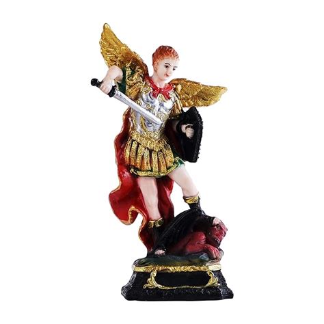 Buy Newven St.Michael Archangel Showpiece | Angel Miguel Catholic ...