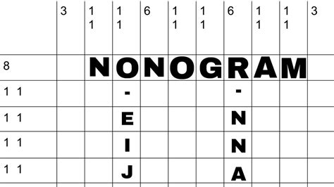 Solving a Nonogram 的图像结果
