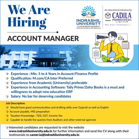 Career - Indrashil University