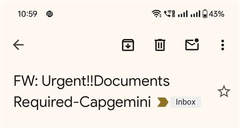 Hi folks, I got selected in capgemini on 2nd April 25 after 10 days I ...