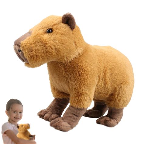 Buy Hudhowks Capybara Plush Beautiful Stuffed Capybara Realistic ...