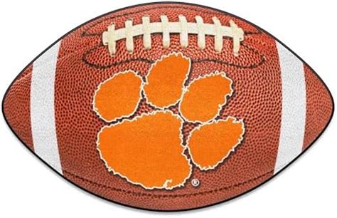 Buy FANMATS NCAA Clemson University Tigers Nylon Face Football Rug ...