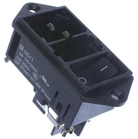 BVA01/Z0000/01 Bulgin | Bulgin C14 Flange Mount IEC Connector Male, 10A ...