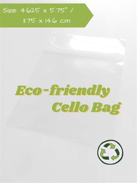 Clear Eco Friendly Cello Bags Compostable Cellophane Bags Resealable ...
