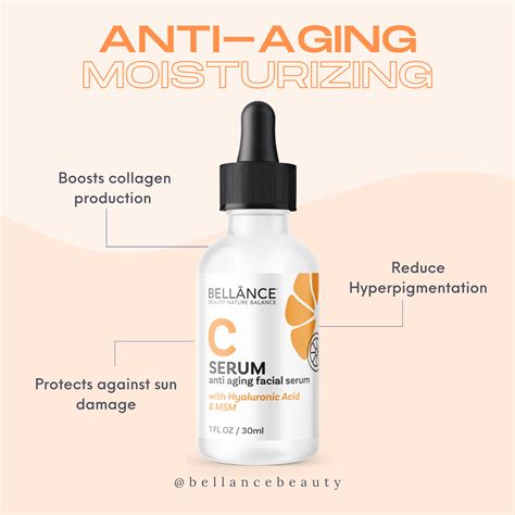 Buy Bellance Vitamin C Serum with Hyaluronic Acid & MSM Online at ...