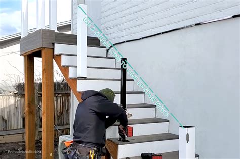 How To Install DIY Deck Railing for Stairs: A Step By Step Guide ...