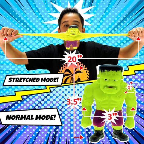 JA-RU Stretchy Monster Toy 3.5 Tall (1 Monsters India | Ubuy