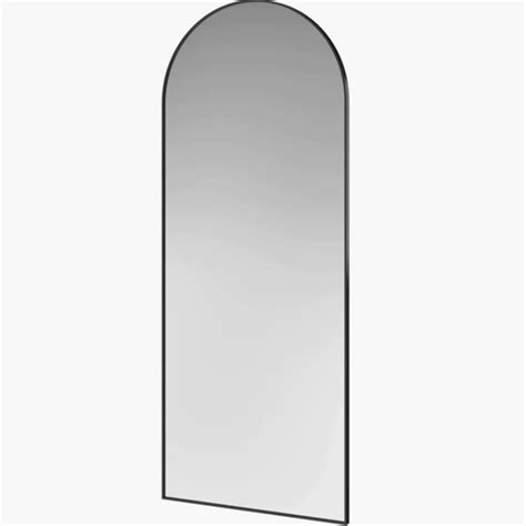 Arch Floor Mirror - Black
