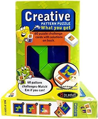 Buy PLUSPOINT 14-Piece Pattern Puzzle for Kids: Fun & Challenging Brain ...