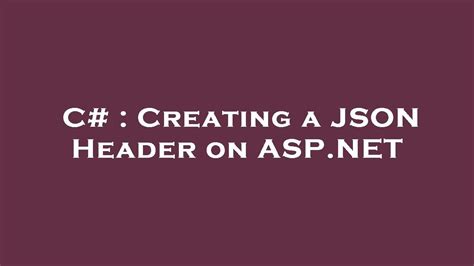 Image result for HTTP-header jsonString
