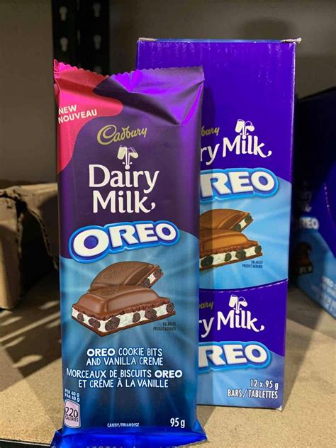 Cadbury Dairy Milk Oreo Candy Bars 12x95g