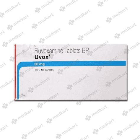 UVOX 50MG TABLET 10'S : View Price, Combination and Alternatives | Medkart