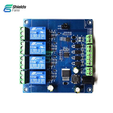 DC7-24V Modbus Rtu 1/2/4 Channel Relay Module Switch | Ubuy India
