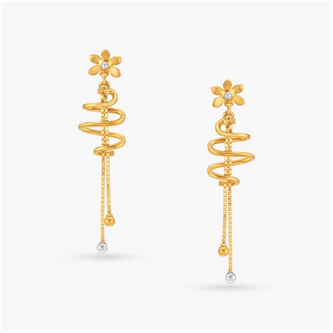 Majestic Radiance Drop Earrings