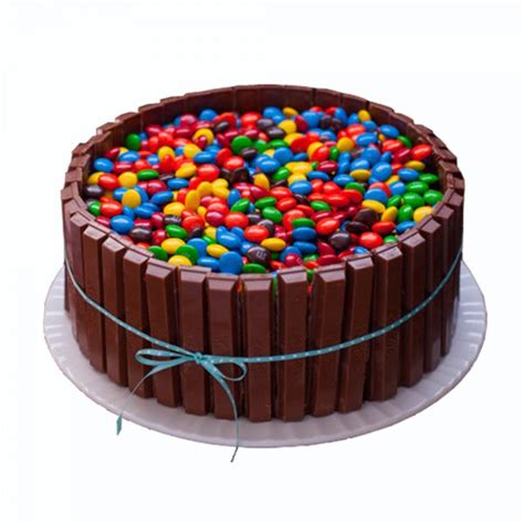 kit-kat Cake with Gems Touch online | Order kit-kat Cake with Gems ...