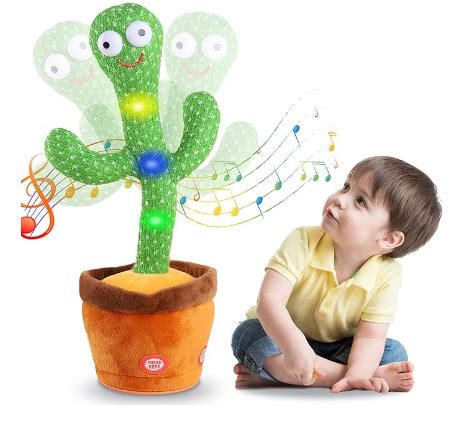MUSICAL DANCING AND TALKING CACTUS FOR KIDS