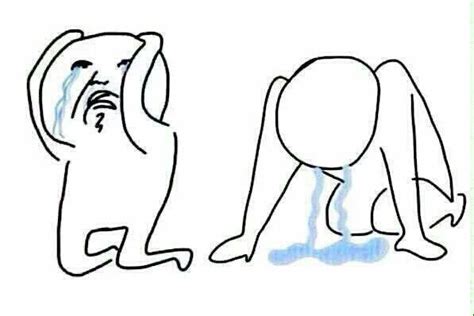 crying korean drawing meme