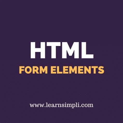 Image result for Different Types of HTML Elements