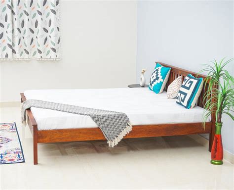 Adelaide Solid Wood King Size Bed