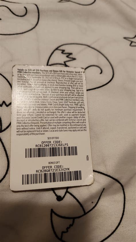 $20 off $50 purchase through Sept 20 : r/VictoriasSecret