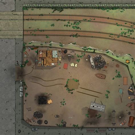 Junkyard Map | Cthulhu Architect