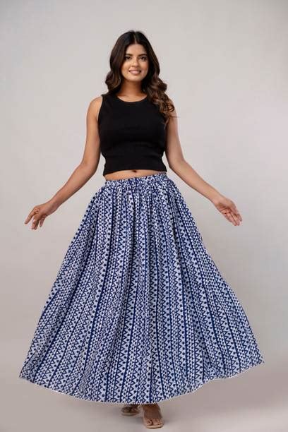 Long Cotton Skirts - Buy Long Cotton Skirts online at Best Prices in ...