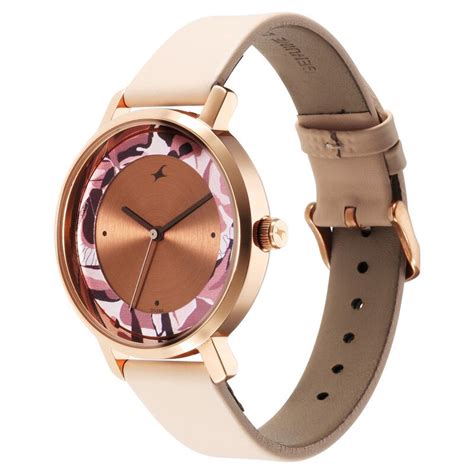 Fastrack Urban Camo Brown Dial Watch for Girls