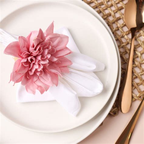 Flower Serviette Holder Online - Premium Napkin Ring | Nestasia