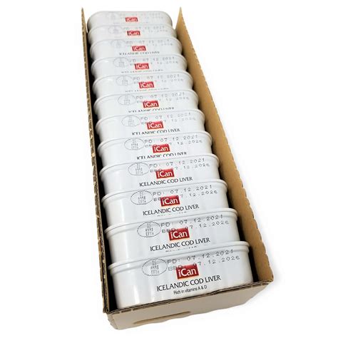 Buy Ican Icelandic Wild Cod Liver 4.06oz/115g Pack of 3 Online in India ...