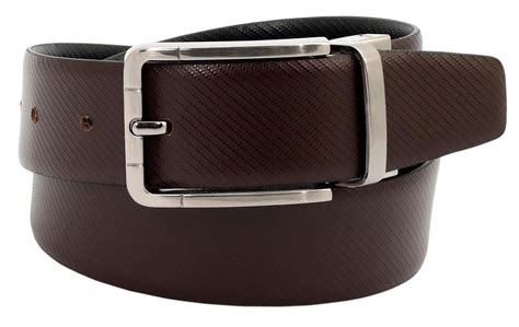Buy LEX TAVIS Reversible Leather belts for men - two sided use leather ...