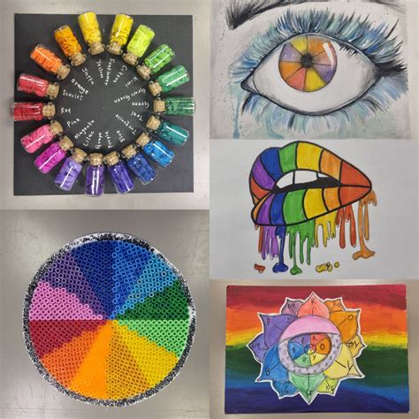 Color Wheel For Cosmetology Project Ideas