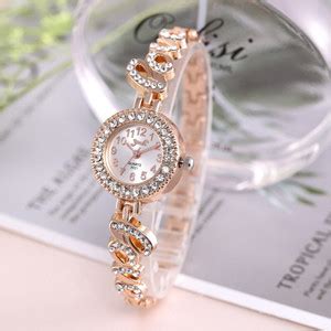 Skylofts Cute Love Style Gold Plated Watches for Girls Birthday Gifts ...