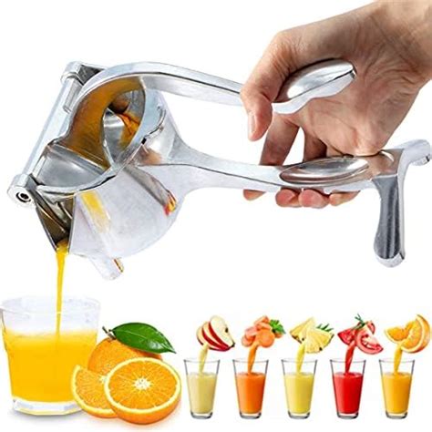 Buy Stainless Steel Squeezer Hand Press Juicer Machine For Fruits And ...